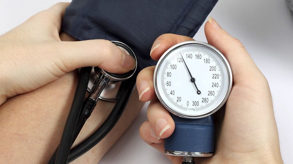 Blood pressure measurement for hypertension.