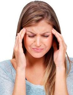 Headache is one of the symptoms of high blood pressure.